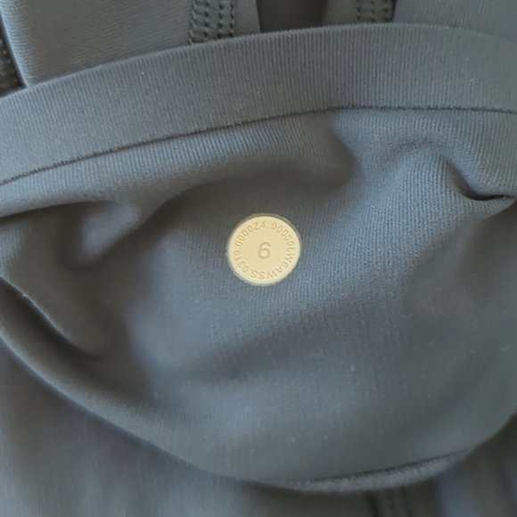 Lululemon Time To Sweat Crop 23" Legging Night Diver Teal Blue - Picture 8 of 9